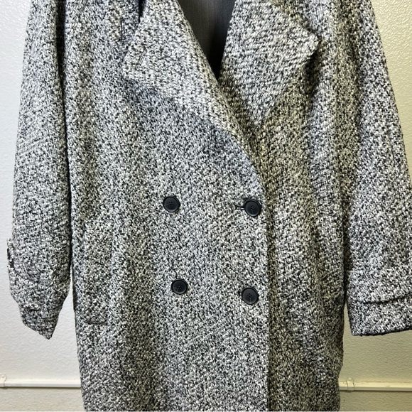 Universal Thread Women’s Black/White/Gray Winter Coat Size XL - Picture 4 of 13
